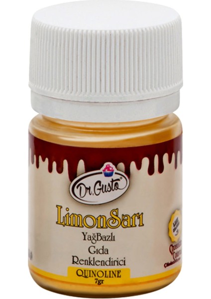 Limon Sarı Yağ Bazlı Toz Gıda Boyası