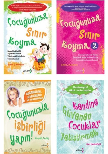 Çocuğunuza Sınır Koyma - 4 Kitap