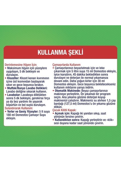 Çam Ferahlığı Yoğun Kıvamlı Çamaşır Suyu 3240 ml x 4