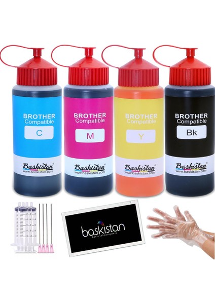 Brother T910DW Muadil Mürekkep 4 x 500 ml