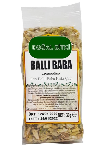Sarıballı Baba Bitki Çayı Paket 30 gr