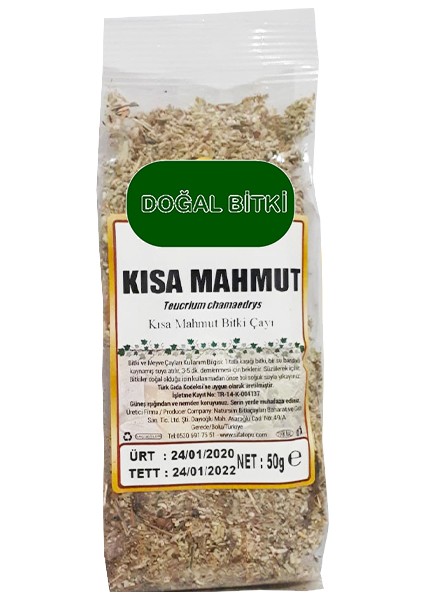 Kısa Mahmutotu Bitki Çayı Paket 50 gr