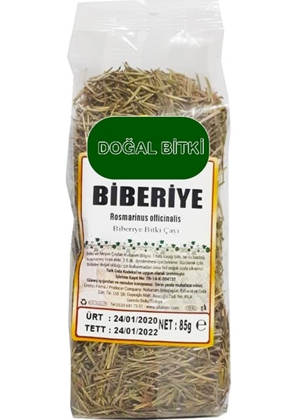 Biberiye Bitki Çayı Paket 85GR
