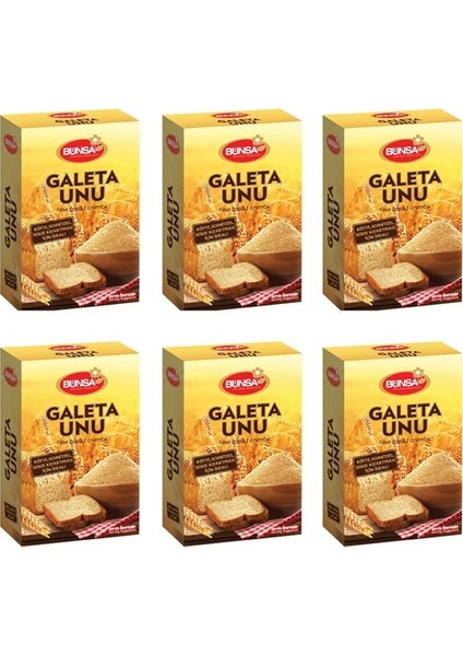 Galeta Unu 400 gr 6'lı Paket