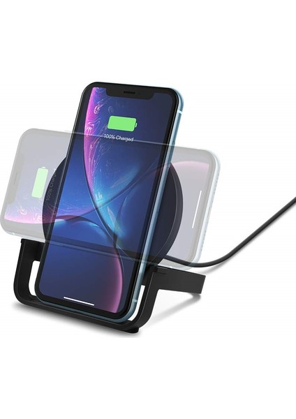F7U083VFBLK Boost Up Qi 10W Wireless Şarj Standı - Siyah