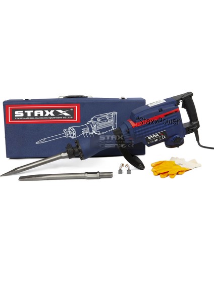 Staxx Power Büyük Boy 65 mm Professional Hilti Kırıcı 45 J 2400 W