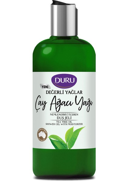 Değerli Yağlar Nemlendiricili Çay Ağacı Yağı Duş Jeli 500 ml