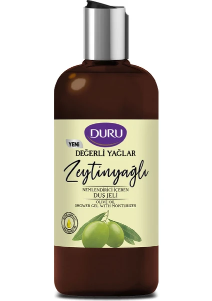 Değerli Yağlar Nemlendiricili Zeytinyağlı Duş Jeli 500 ml