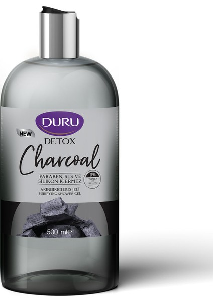 Detox Kömür Duş Jeli 500 ml