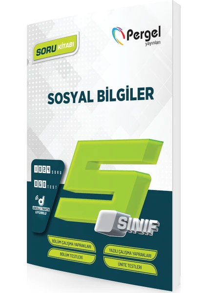 Pergel Yayınları 5.Sınıf Sosyal Bilgiler Soru Bankası