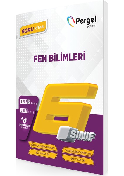 Pergel Yayınları 6.Sınıf Fen Bilimleri Soru Bankası