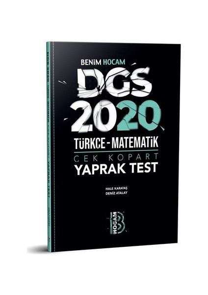 2020 DGS Çek Kopart Yaprak Test