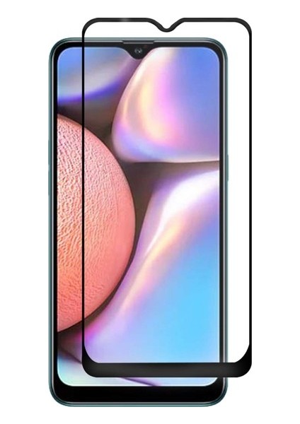Samsung Galaxy A10S Tam Kaplayan Temperli Cam Ekran Koruyucu
