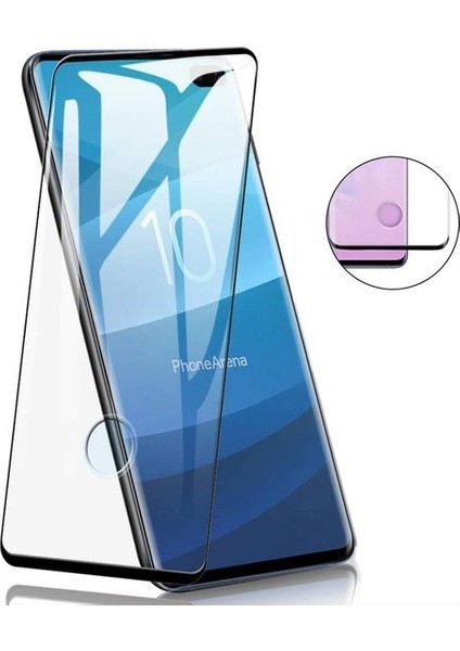 Samsung Galaxy Note 10 Plus Tam Kaplayan Temperli Cam Ekran Koruyucu