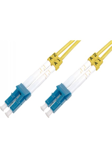 LC-LC Fiber Optik Patch Kablo 10 m Singlemode 3.0mm Duplex 9/125 Os 2