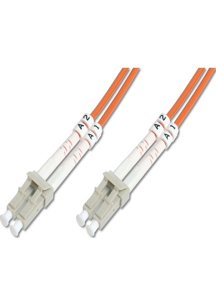 LC-LC Fiber Optik Patch Kablo 10 m Multimode 3.0mm Duplex 50/125 Om 2