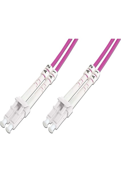 LC-LC Fiber Optik Patch Kablo 3 m Multimode 3.0mm Duplex 50/125 Om 4