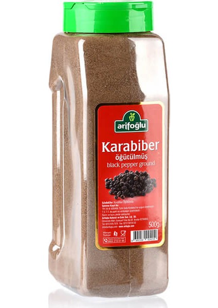 Karabiber Öğütülmüş 500g (Pet)