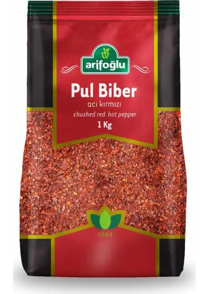 Pul Biber Acı Kırmızı 1000 gr (Endüstriyel)