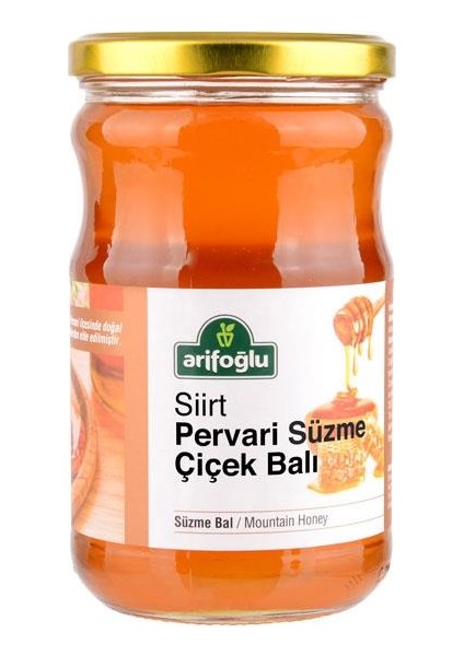 Siirt Pervari Süzme Çiçek Bal 900 gr