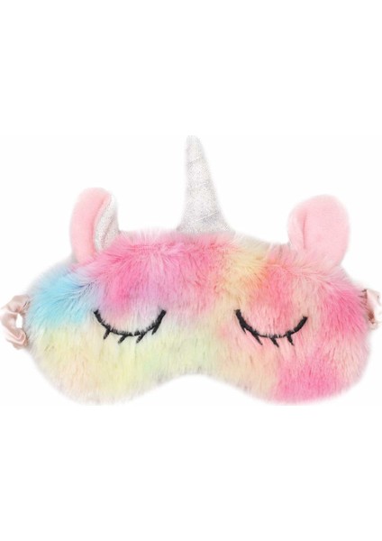 Peluş Unicorn Uyku Göz Bandı