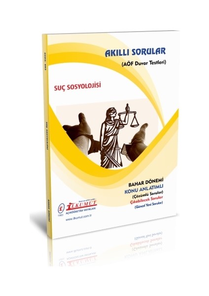 İlkumut Yayınları - Suç Sosyolojisi