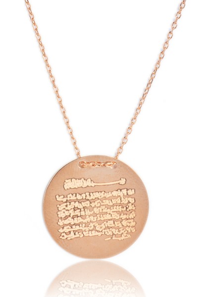 Ayetel Kursi Kolye - Rose