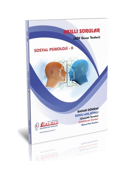 İlkumut Yayınları Akıllı Sorular Sosyal Psikoloji - II