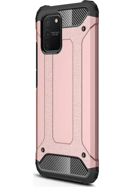 Samsung Galaxy S10 Lite Kılıf Rugged Armor Rose Gold