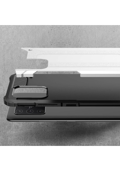 Samsung Galaxy S10 Lite Kılıf Rugged Armor Siyah