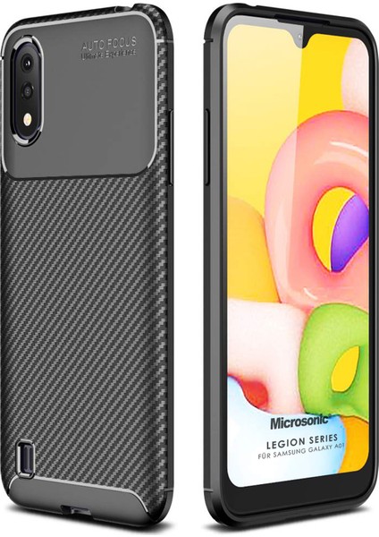 Samsung Galaxy A01 Kılıf Legion Series Siyah