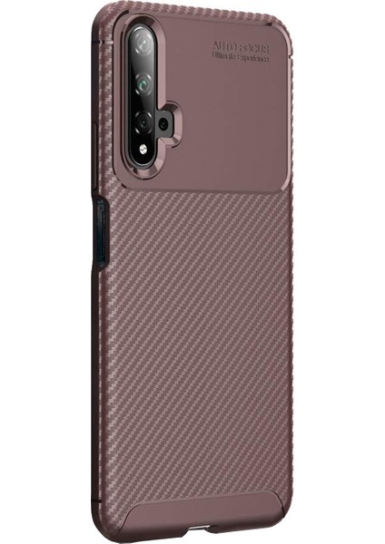 Huawei Nova 5T Kılıf Legion Series Kahverengi