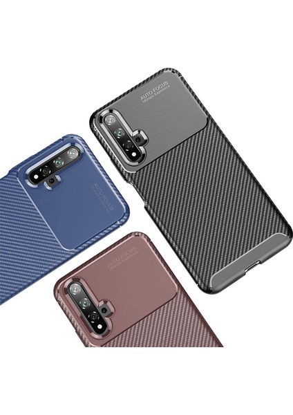 Huawei Nova 5T Kılıf Legion Series Kahverengi