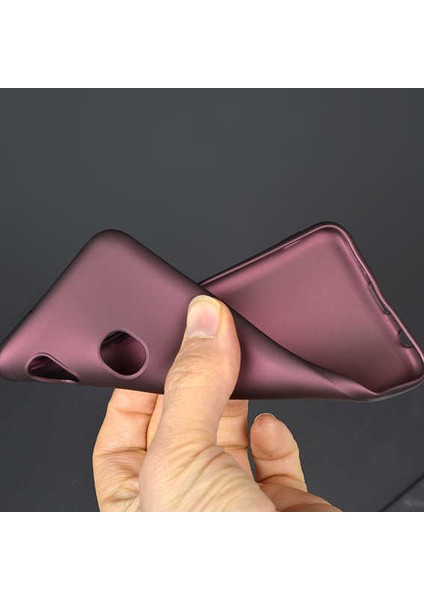 Mat Silikon Samsung Galaxy A20 Kılıf Kırmızı
