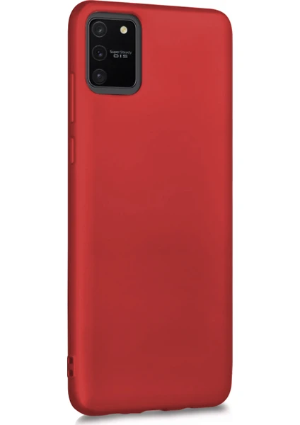 Mat Silikon Samsung Galaxy S10 Lite Kılıf Kırmızı