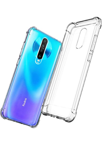 Shock Absorbing Kılıf Xiaomi Redmi K30 Şeffaf