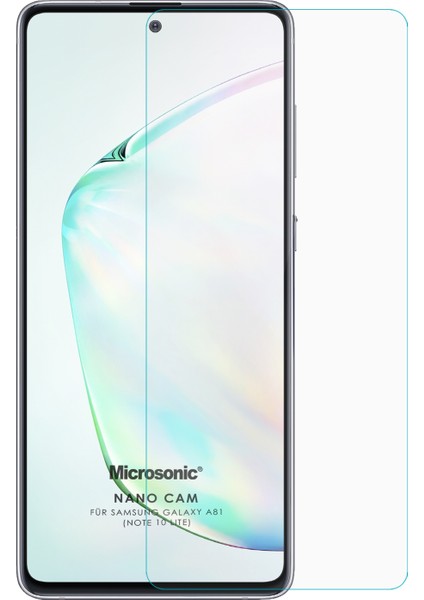 Samsung Galaxy A81 Nano Cam Ekran Koruyucu