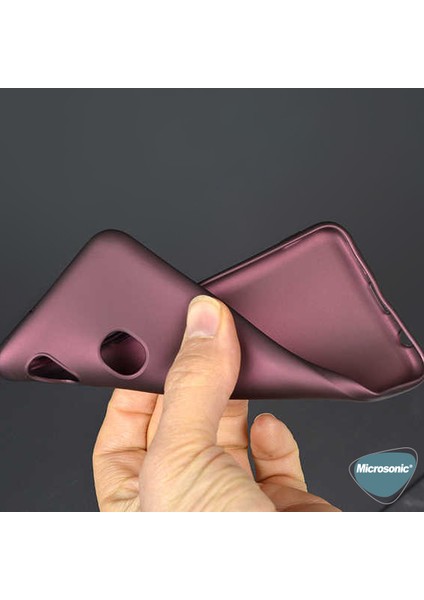 Matte Silicone Samsung Galaxy M10s Kılıf Mor modelleri