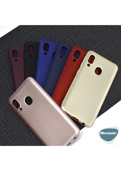 Matte Silicone Samsung Galaxy M10s Kılıf Mor indirimleri