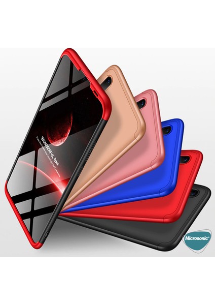 Samsung Galaxy M10s Kılıf Double Dip 360 Protective Kırmızı indirimleri