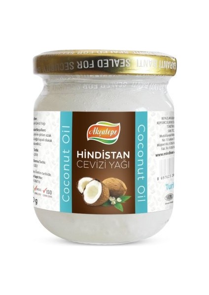 Hindistan Cevizi Yağı Sabit 160 gr