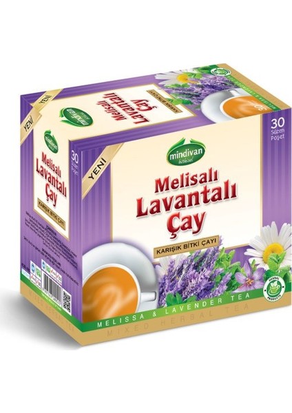 Melisa Lavantalı Çay 30'lu Poşet Çay (2'li)
