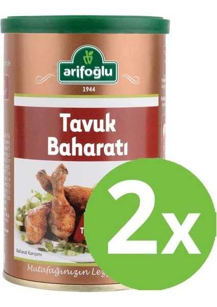 Tavuk Baharatı 180 gr x 2 Adet