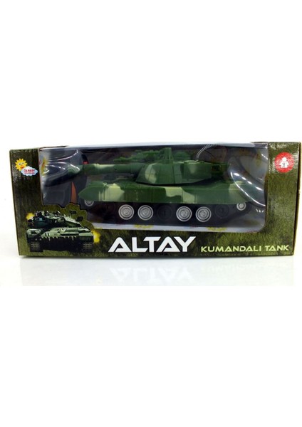 Uzaktan Kumandalı Çift Fonksiyon Pilli Altay Tank