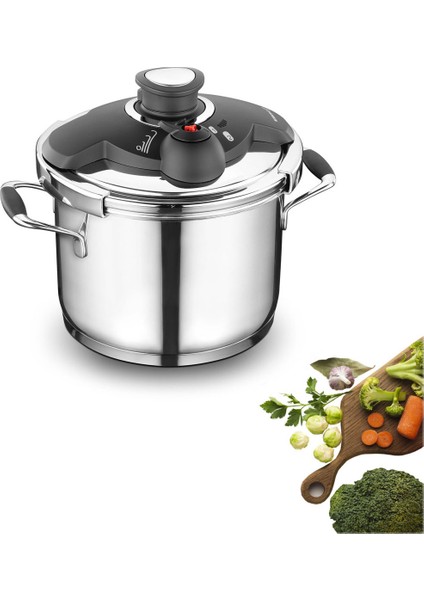 A159 6 lt Flora Düdüklü Tencere 6 lt