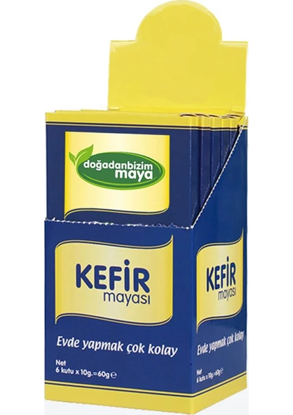 Doğadan Bizim Kefir Mayası 6 Kutu