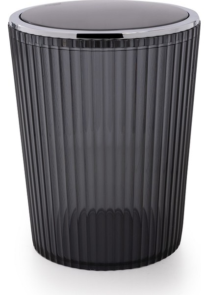 Nely Çöp Kovası Şeffaf Siyah M-SA17-25