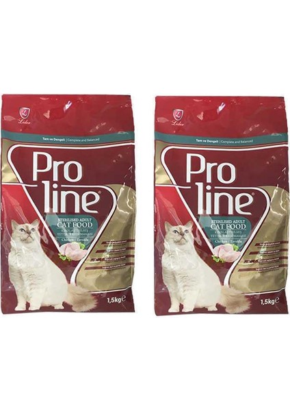 Sterilised Kısır Kedi Maması 1.5 kg - 2 Adet