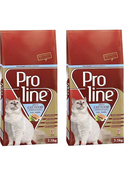 Optimum Balıklı Yetişkin Kedi Maması 1.5 kg - 2 Adet