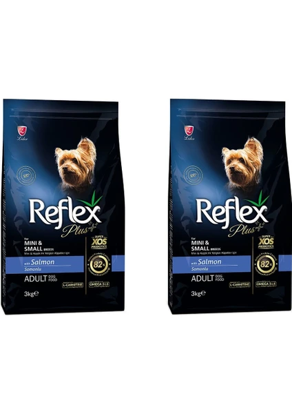 Reflex Plus Small Salmon Köpek Maması 3 kg x 2 Adet